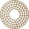 Ekena Millwork Fink Wood Fretwork Pierced Ceiling Medallion, Red Oak, 38"OD x 13 3/4"ID x 1/4"T CMWP38X38X0250FFRO - alternate 4